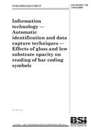 BS PD ISO/IEC TR 19782:2006