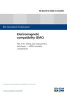 BS PD IEC/TR 61000-4-35:2009