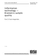 BS PD ISO/IEC TR 29794-5:2010
