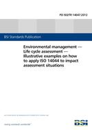 BS PD ISO/TR 14047:2012