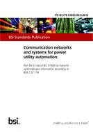 BS PD IEC/TR 61850-90-5:2012