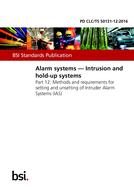 BS PD CLC/TS 50131-12:2016