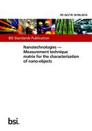 BS PD ISO/TR 18196:2016
