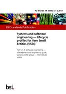 BS PD ISO/IEC TR 29110-5-1-3:2017