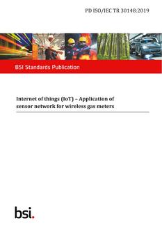 BS PD ISO/IEC TR 30148:2019