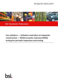 BS PD ISO/TS 19016:2019