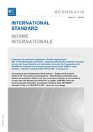 IEC 61076-3-116 Ed. 1.0 b:2008