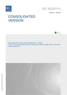IEC 60335-2-6 Ed. 6.1 en:2018