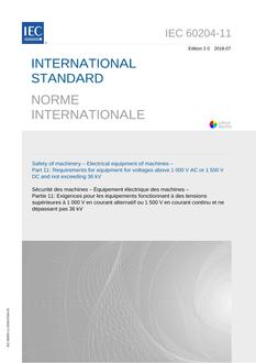 IEC 60204-11 Ed. 2.0 b:2018