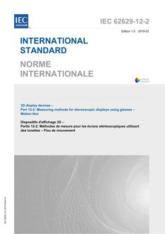 IEC 62629-12-2 Ed. 1.0 b:2019