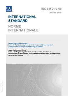 IEC 60601-2-66 Ed. 3.0 b:2019