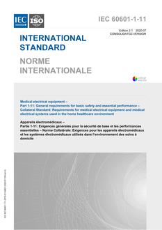 IEC 60601-1-11 Ed. 2.1 b:2020