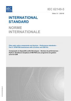 IEC 62149-5 Ed. 3.0 b:2020