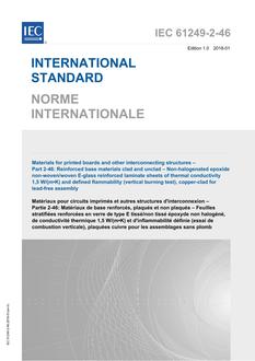 IEC 61249-2-46 Ed. 1.0 b:2018