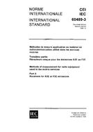 IEC 60489-3 Ed. 2.0 b:1988