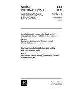 IEC 61363-1 Ed. 1.0 b:1998