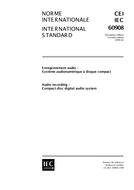 IEC 60908 Ed. 2.0 b:1999