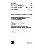 IEC 60244-4A Ed. 1.0 b:1976