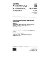 IEC 60393-5-1 Ed. 1.0 b:1992