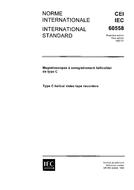 IEC 60558 Ed. 1.0 b:1982
