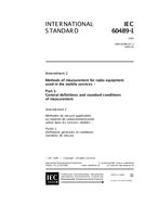 IEC 60489-1 Amd.2 Ed. 2.0 en:1999