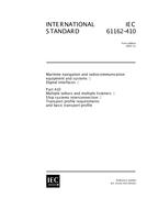 IEC 61162-410 Ed. 1.0 en:2001