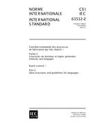 IEC 61512-2 Ed. 1.0 b:2001